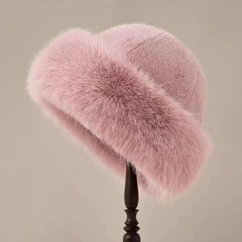 Samara™ | Chapeau cloche en peluche à large bord
