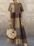 Amara - Vibrant Floral Print Flowing Maxi Dress