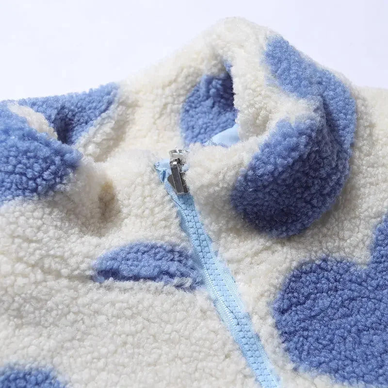 Isabelle™ | Veste réversible coeur