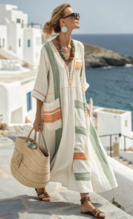 Vera | Robe à flow côtier