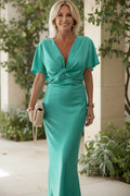 MOIRA – LUXE TWIST MIDI DRESS