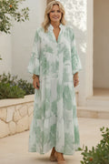 OLIVIA - BOTANICAL MAXI DRESS