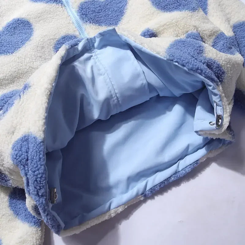 Isabelle™ | Veste réversible coeur