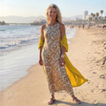 Melanie | Robe Élégante avec Cardigan
