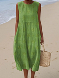 Robe Midi à Motif Sara™