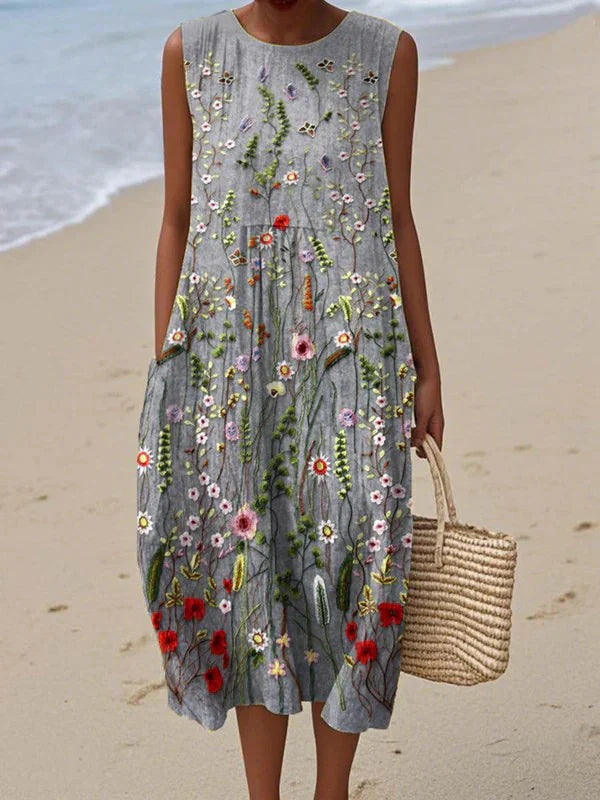 Leah | Lightweight Sleeveless Summer Dress