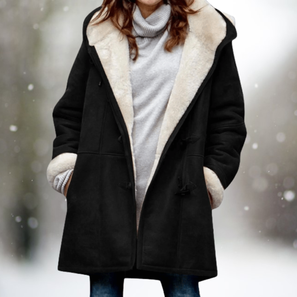 LIDIA™ | Manteau d’Hiver Sherpa Douillet