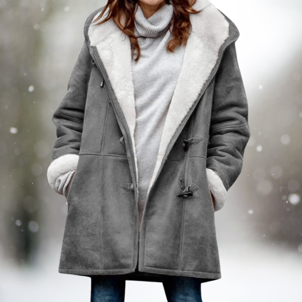 LIDIA™ | Manteau d’Hiver Sherpa Douillet