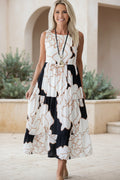 JINDI - STYLISH FLORAL PRINT DRESS