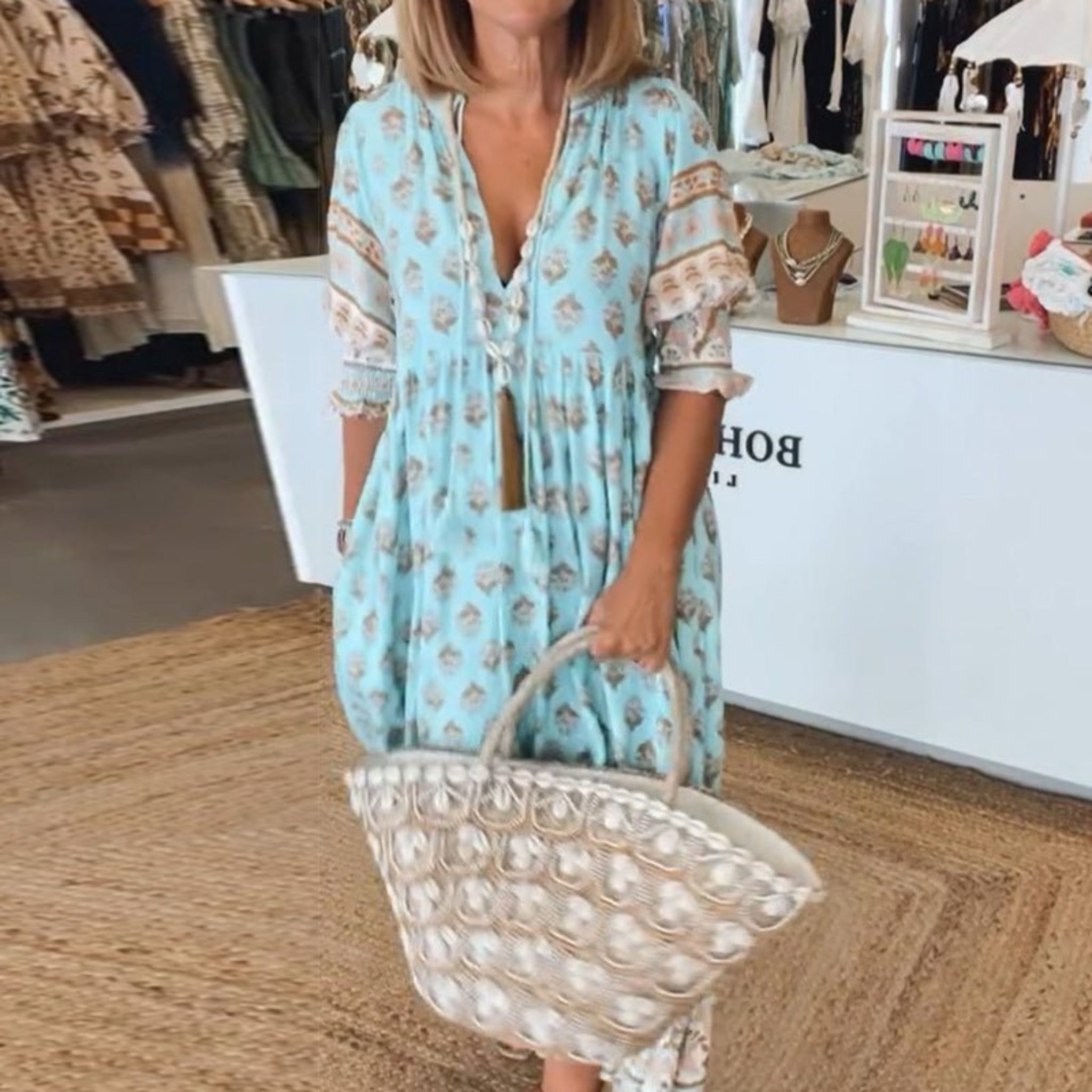 AURELIA | Robe Bohème Élégante