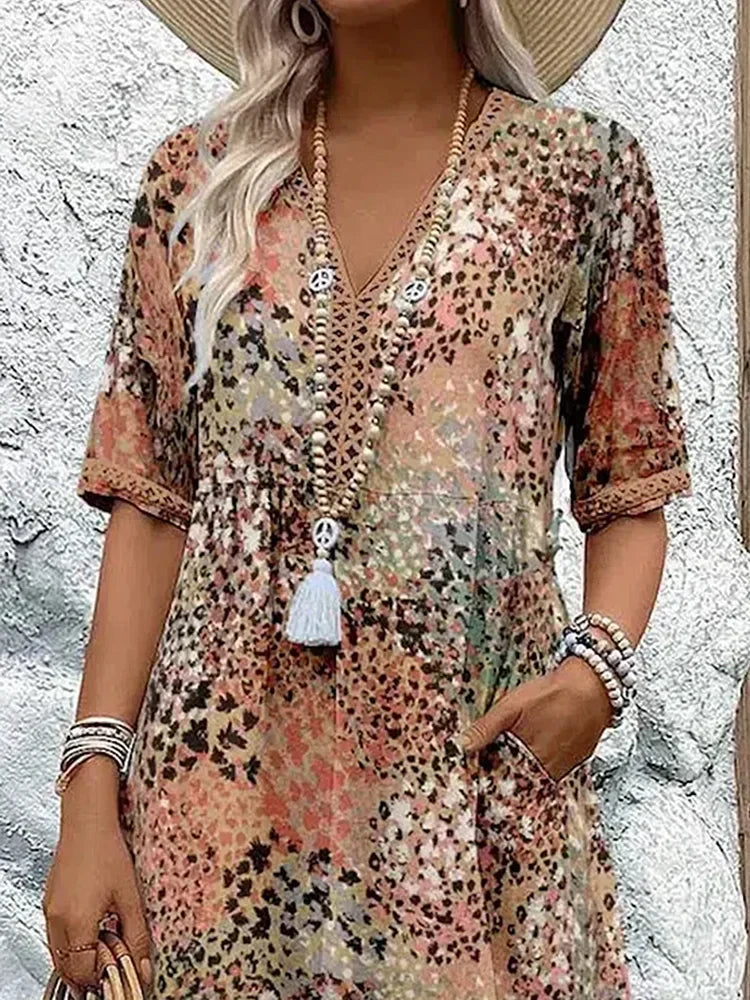 Robe Midi Vibrante Maya