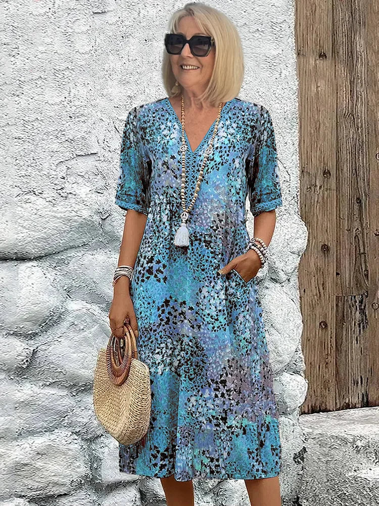 Robe Midi Vibrante Maya