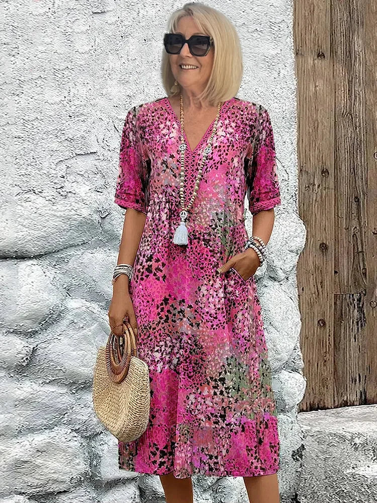 Robe Midi Vibrante Maya