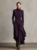 Natalie | Robe Drapée Élégante