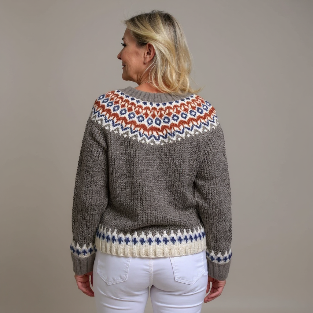 SAELA™ | Cardigan Islandais Classique
