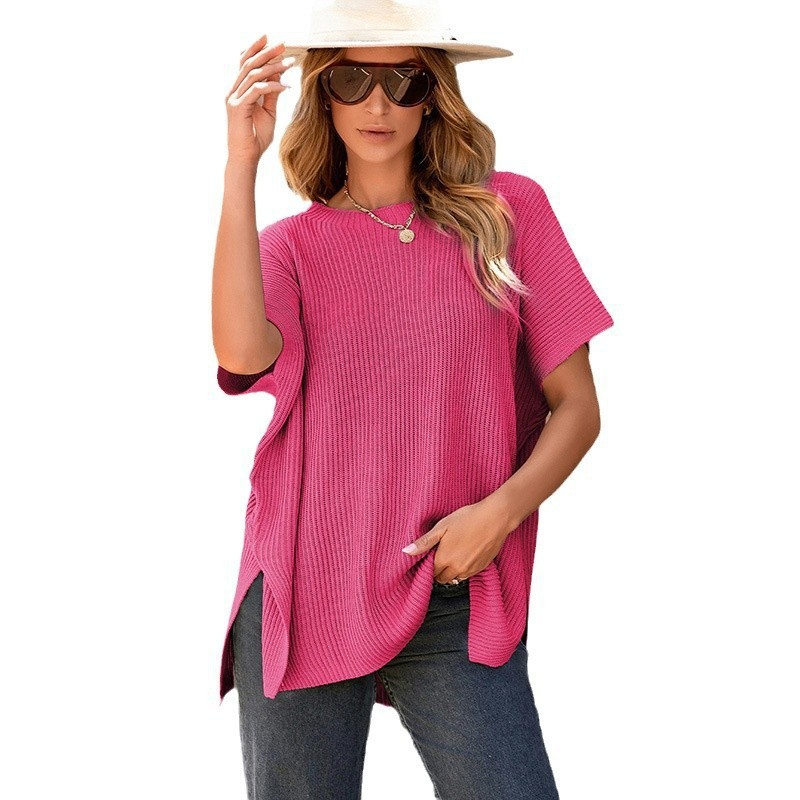Pull Tricoté Col Rond