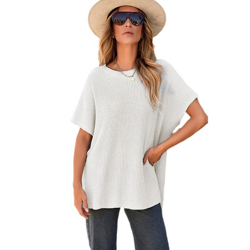 Pull Tricoté Col Rond