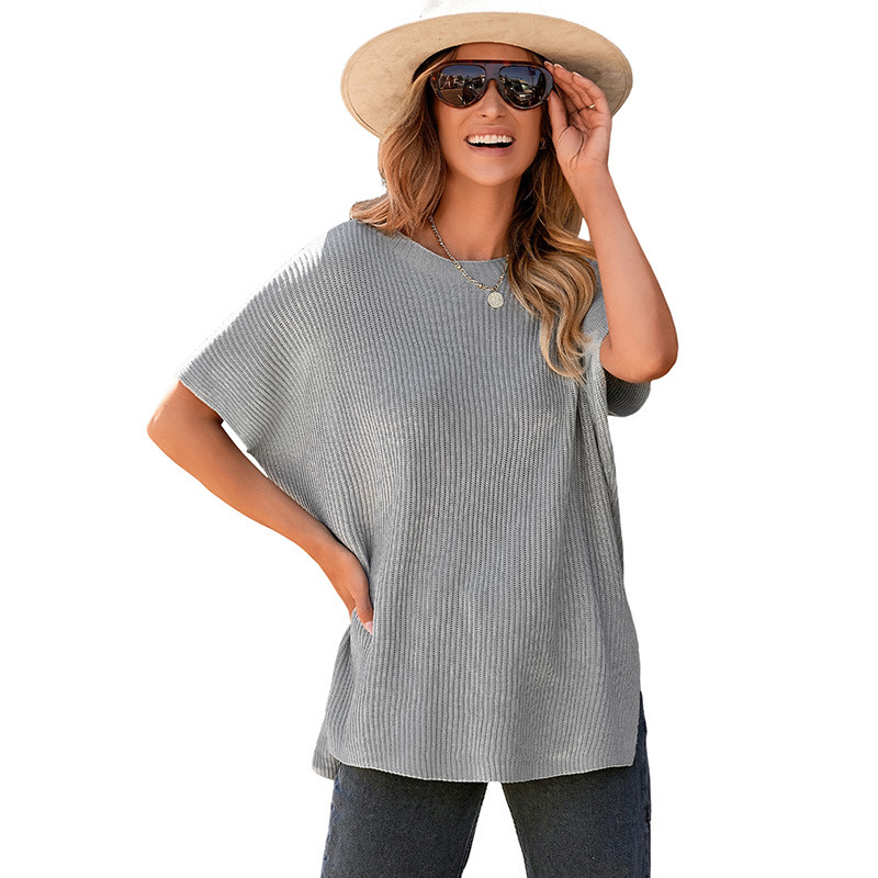 Pull Tricoté Col Rond