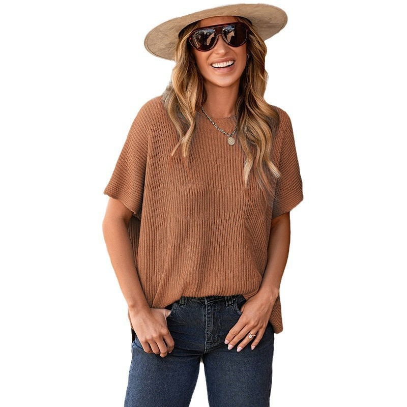 Pull Tricoté Col Rond