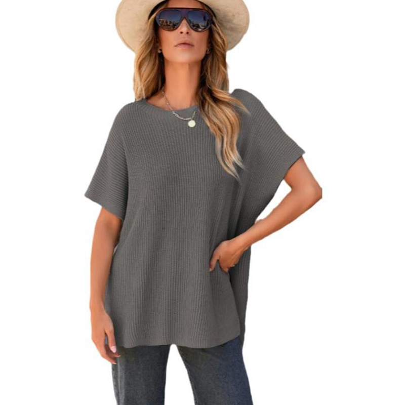 Pull Tricoté Col Rond