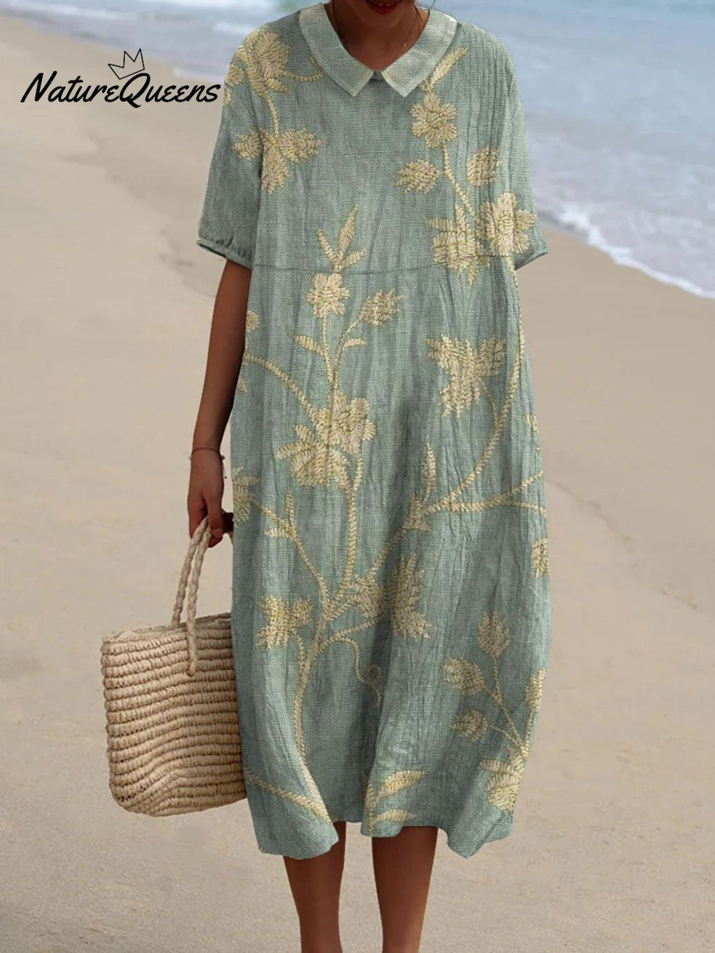 Merel | Robe Fleurie Vintage