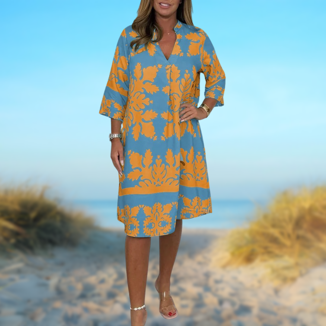 CELESTE | Robe de Printemps Éclatante