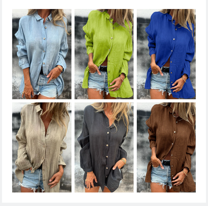 MIA | Chemise Oversize à Boutons pour Femme