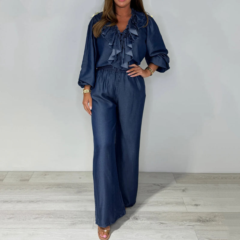 YOLANDA | Ensemble femme en denim