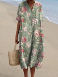 Lina | Robe Fleurie Vintage