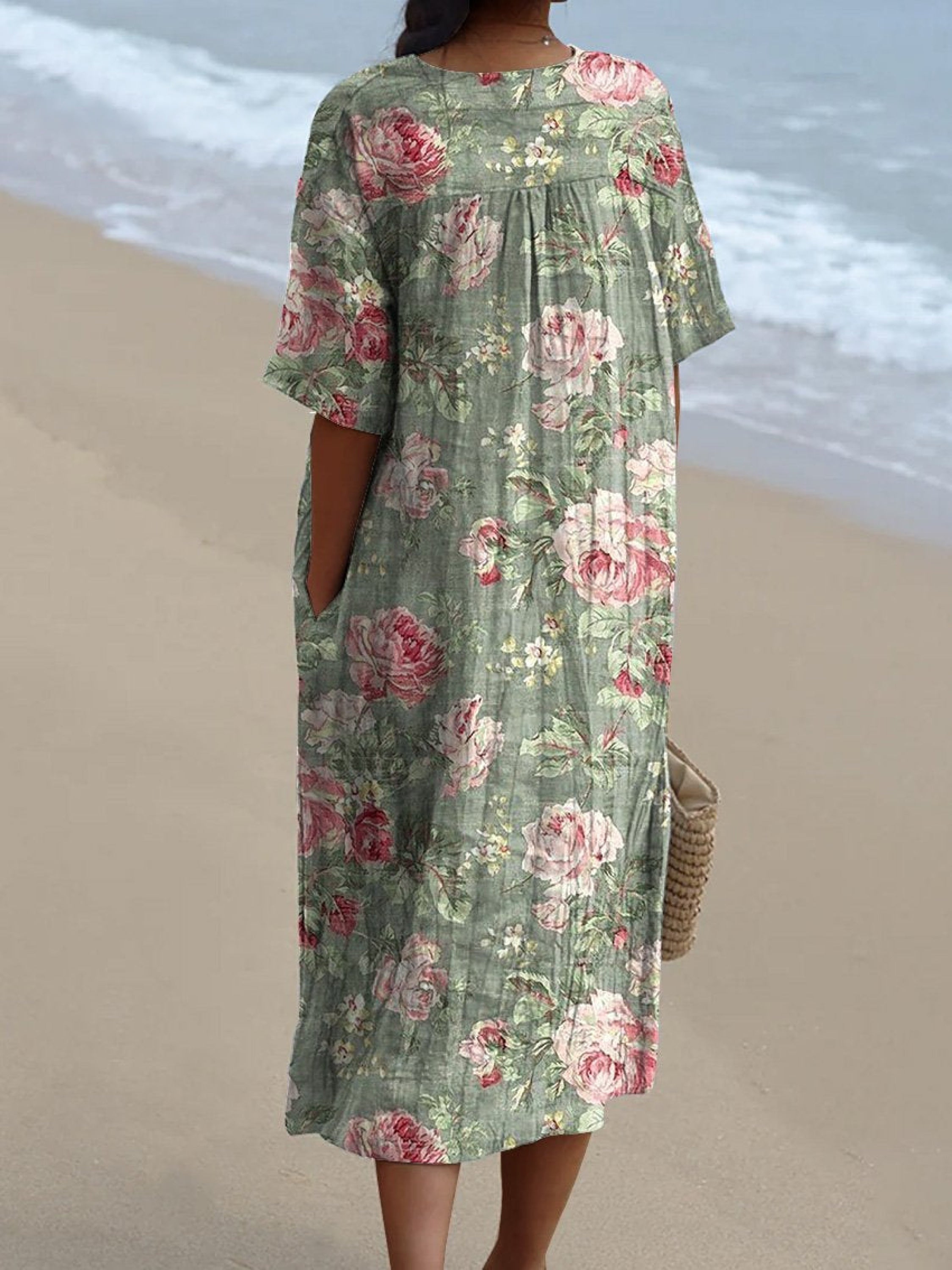 Lina | Robe Fleurie Vintage