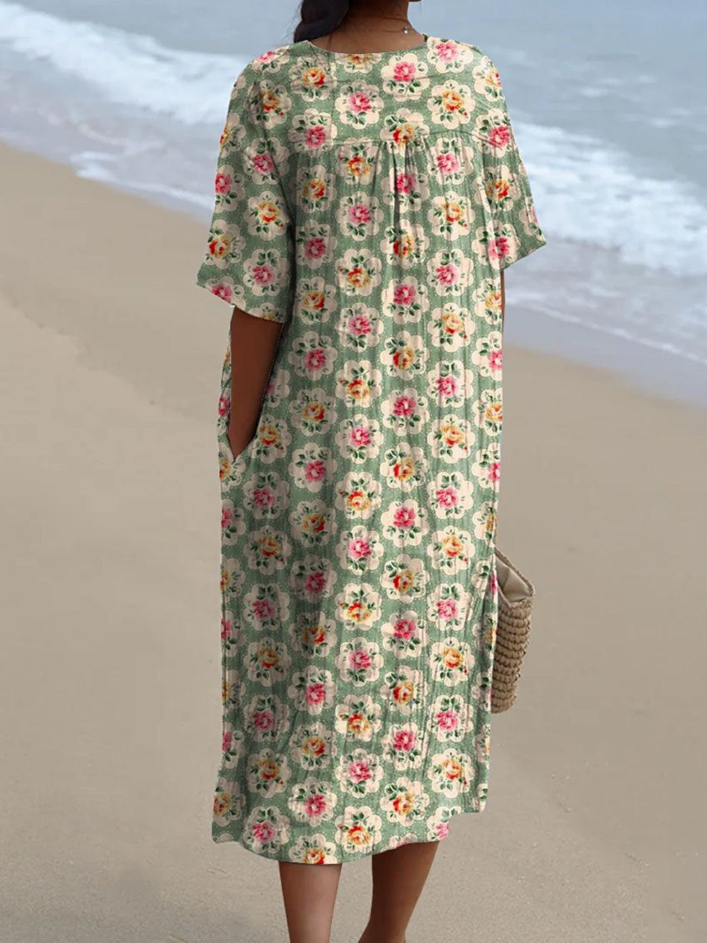 Femke | Robe Vintage à Fleurs