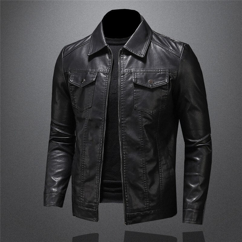 Victor ™  |Veste en cuir